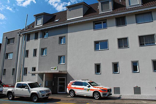 So sieht die neue Polizeistation in Thayngen aus. Bild: Ingrid Ploss