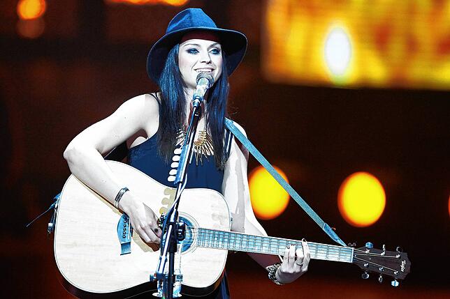 Die britische Musikerin Amy Macdonald ist eine gern gesehene Künstlerin auf Festivals.