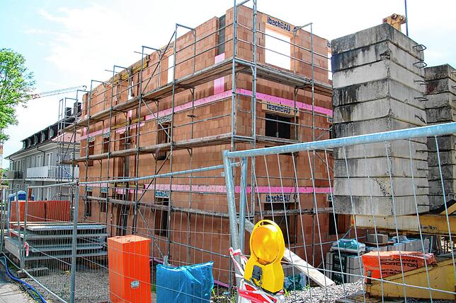 An der Villinger Straße in Donaueschingen wird derzeit kräftig gebaut.