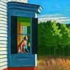 EDWARD HOPPER, CAPE COD MORNING, 1950; Öl auf Leinwand