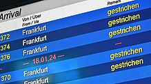 Lufthansa streicht ab April die Flüge von Friedrichshafen nach Frankfurt. Heute waren allerdings die Wetterverhältnisse am Flughafen ...
