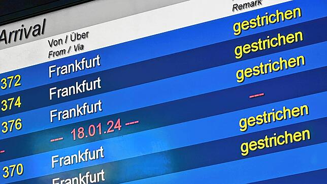Lufthansa streicht ab April die Flüge von Friedrichshafen nach Frankfurt. Heute waren allerdings die Wetterverhältnisse am Flughafen ...