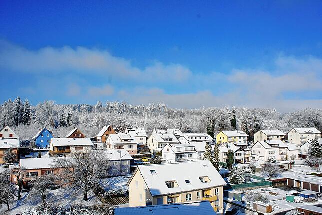 Die Oststadt in Laufenburg strahlte am Sonntag im herrlichen Winterzauber mit viel Sonnenschein, es war aber klirrend kalt.