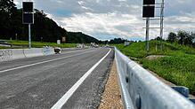 Auf dieser Umleitungsstrecke der B33 zwischen Allensbach und Tunnel Waldssiedlung werden ab dem 19. Juni 2024 die Autos fahren.