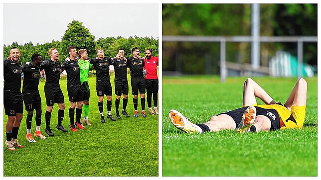 Der FC Pfaffenweiler (links) blickt auf eine starke Saison zurück, der FC Gutmadingen muss den Gang in die Bezirksliga antreten.