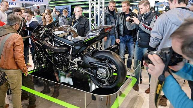 Bei der Motorradwelt Bodensee kann man die Neuheiten der kommenden Saison ganz aus der Nähe betrachten.