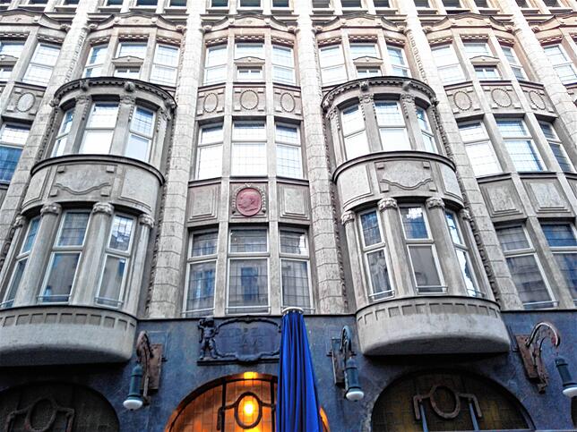 Kaufmanns-Palast: Der Leipziger Rauchwarenhändler Felix Reimann ließ 1911/12 in der Nicolaistraße ein Geschäftshaus bauen, das er zu ...