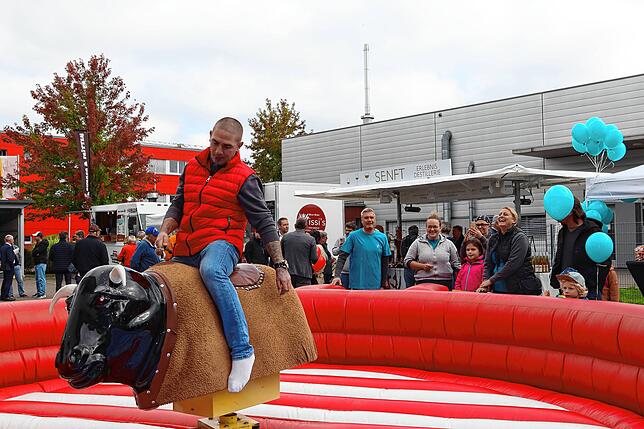 Bild 17: Volles Programm beim Gewerbetag in Salem