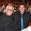Die Dirigenten Helmut Hubov (links) und Francois Seigneur genossen den Abend in der Jahnhalle ebenso wie ihre Orchester und die vielen ...