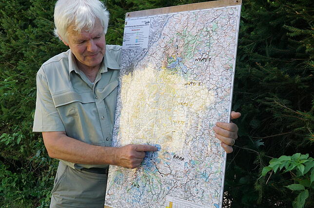 Gerrit Müller setzt mit viel Herzblut für die Tiere ein. Bild: Gerold Bächle