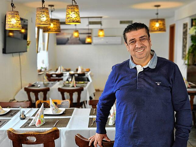 Mohamad Masri, Geschäftsführer des Restaurants „Zenobia“ in Tiengen.