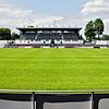 Eingespart: Die Stadt will den weiteren Ausbau und die Sanierung des Fußballstadtions im Friedengrund in diesem Jahr auf Eis legen.