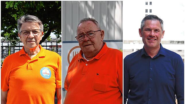 Hans-Jürgen Chmielewski, Heiner Kratt und Thomas Bosch (von links) gehören zu den vielen Ehrenamtlichen, die sich für Radolfzell und die ...