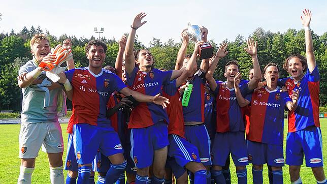 Der letzte Sieger: Die U21 des FC Basel feiert den Turniersieg beim Grieshaber-Cup 2019. Seinerzeit gewann der Nachwuchs aus dem ...
