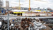 Die Großbaustelle des milliardenschweren Bahnprojekts im Jahr 2022. Wer trägt die Mehrkosten?