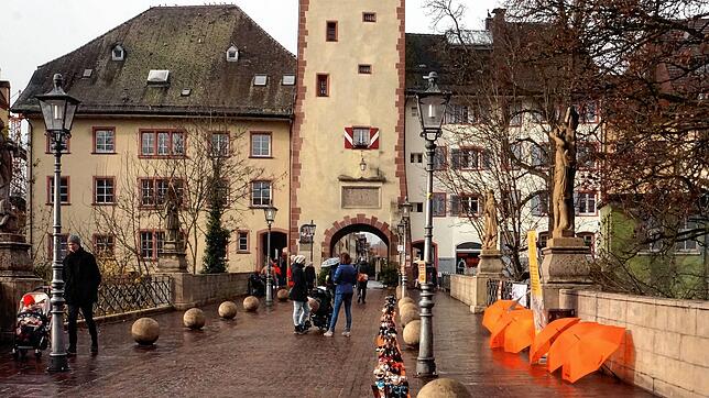 Der Blick auf die Seltenbachbrücke und das Obere Tor. (Archivbild)