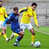 Flavio Santoro (FC 08 Villingen, rechts) im Zweikampf mit dem zweifachen Hoffenheimer Torschützen Luka Duric.