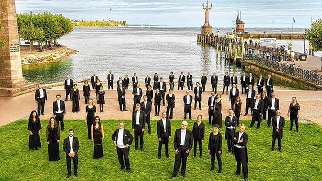 Die Südwestdeutsche Philharmonie darf ihr Publikum wieder empfangen.
