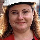 Natallia Dean, Direktorin der Werft Pella Sietas (Aufnahme von September 2018).