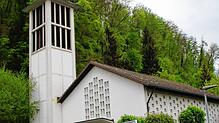 Die Michaeliskirche in Schwörstadt soll verkauft werden. Bilder: Rolf Reissmann