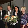 Simone Jeitner (Vierte von links) bei der Übernahme der Geschäftsführung im November. Mit dabei (von links): Klaus Spinner ...
