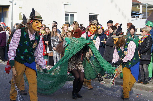Bild 11: Bilder vom Narrensprung in Friedrichshafen