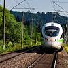 So sieht der ICE Hamburg – Konstanz aus, hier auf der Fahrt auf der Strecke der Schwarzwaldbahn. Diese Teilstrecke legt der ICE übrigens ...