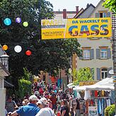 Das Altstadtfest wurde bei strahlendem Sonnenschein gefeiert.