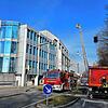 Ein Brand in einem Gebäude der ehemaligen Firma DGH gegenüber des Sauerstoffwerks hat einen Großeinsatz der Feuerwehr ausgelöst.