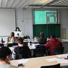 Beim Hybrid-Unterricht sind Teile der Klasse von zu Hause aus zugeschaltet.