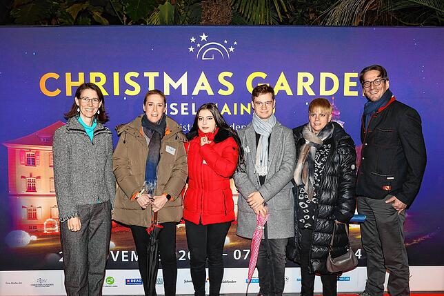 Bild 18: Insel Mainau: Bilder vom Start des Christmas Garden 2023 - Teil 2