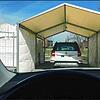 Mit dem Auto &ndash; oder auch mit dem Rad oder zu Fuß &ndash; geht es direkt ins Drive-in-Testzentrum auf dem Parkplatz P7.
