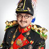 Dominik Schaaf, Generalfeldmarschall der Katzenmusik Villingen: „Wir rechnen damit, dass in der Stadt die Hölle los sein wird und ...