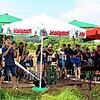 Nach 18-monatiger Corona-Zwangspause konnte der Musikverein Bohlingen am Feldtag erstmals auftreten und begeisterte die vielen Besucher.