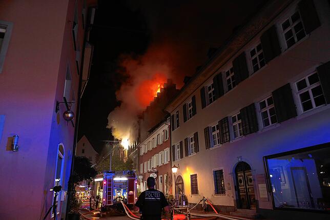 Bild 26: Großbrand in der Konstanzer Altstadt: Bilder vom größten Feuerwehreinsatz seit Jahren
