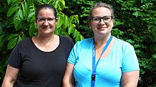 Die Retterinnen: Cornelia Tscheulin (links) und Manuela Brunner bewahrten drei Wohnheime für psychisch kranke Menschen in Todtmoos vor ...