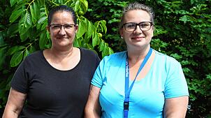 Die Retterinnen: Cornelia Tscheulin (links) und Manuela Brunner bewahrten drei Wohnheime für psychisch kranke Menschen in Todtmoos vor ...