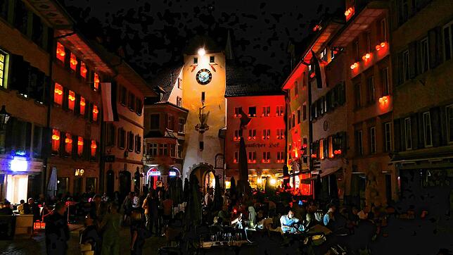 Bild 35: Romantische Stimmung in der Kaiserstraße in Waldshut - Die schönsten Eindrücke