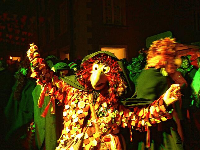 Bild 10: So schaurig-schön waren Nachtumzug und Häxefüür in Laufenburg