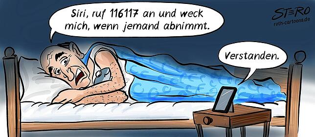 Bild 41: Die Karikatur der Woche: Wie weit weg ist noch zu nah dran?