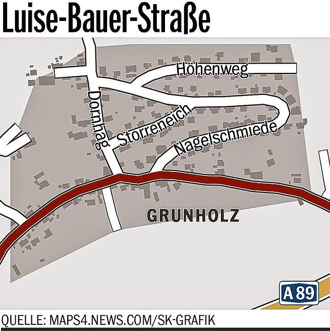 Bild 1: Die Luise-Bauer-Straße in Laufenburg ist nach einer frommen und fleißigen Frau benannt