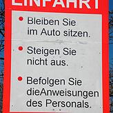 Für die Testpersonen gibt es klare Anweisungen.