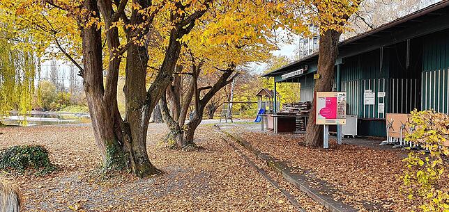 Der angrenzende Biergarten soll im Frühling eröffnen.