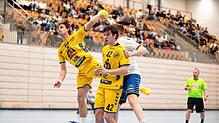 Einen eingespielten Gegner hat die HSG Konstanz II (Jan Stotten am Ball) mit der SG Ohlsbach/Elgersweier zu Gast.