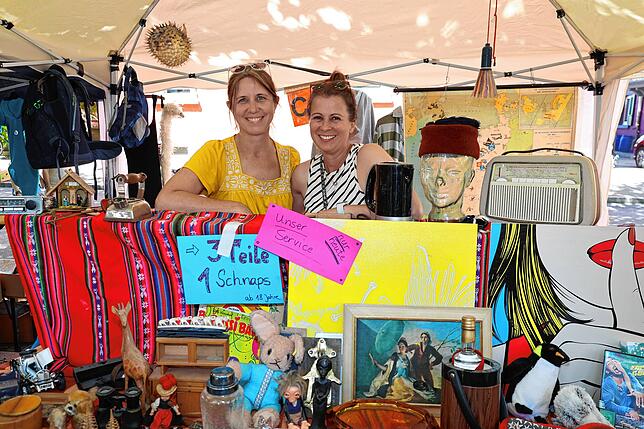 Bild 7: Der Flohmarkt geht in den Endspurt: Konstanz und Kreuzlingen sind voll mit begeisterten Besuchern