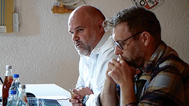 Viele Lob für das Projekt gibt es von Thalheims Ortsvorsteher Armin Beck (links).