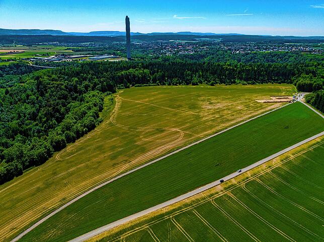 Bild 4: Drohnen-Video zeigt Gefängnis-Baustelle von oben