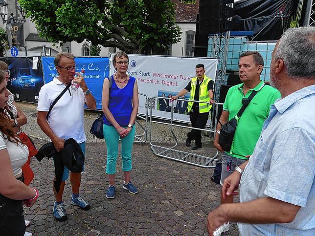 Bild 10: Die besten Bilder der Führung hinter die Kulissen vom Openair-Konzert von Lea in Markdorf