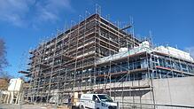 Mitte Januar 2025 geht der Realschul-Neubau in Donaueschingen voran. Im Mittelpunkt steht der Innenausbau.