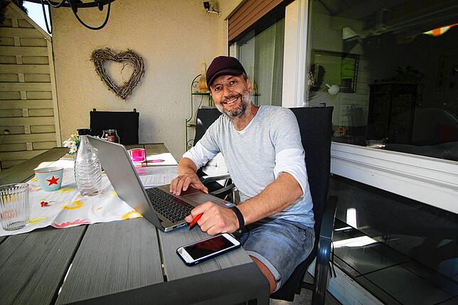Organisator Markus Dufner hat den Lauf von seinem Homeoffice in Owingen aus auf die Beine gestellt.